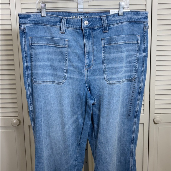NWT American Eagle Outfitters AE Next Level Festival Flare Jeans Size 20 Long - Picture 6 of 15